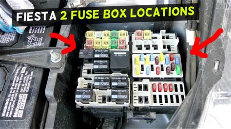 ford fiesta battery junction box|fiesta st fuse box diagram.